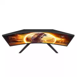 Монитор AOC CQ32G4VE, 31.5", Curved gaming monitor, VA WLED, 1500R, 16:9, QHD 2560x1440, 0.5ms, 180Hz, 300cd/m2, 3500:1, HDR10, Adaptive Sync, Flicker Free, Low Blue Light, G-Menu, 2x HDMI, DP, Audio Out, Tilt, VESA 100, Black