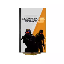 Монитор AOC CS24A, 24.1 inch Ultra-Fast TN eSports, AG, FHD 1920x1080, 500cd/m2, 1000:1, 610Hz, 0.3ms, G-SYNC Compatible, HDR400, 2x HDMI, DP, 4x USB, Audio out, HAS, Swivel, Tilt, Pivot, VESA, Black/Gold