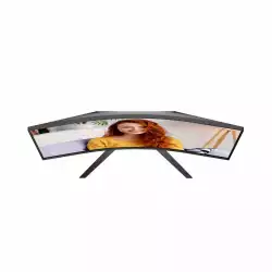 Монитор AOC CU34B3E, 34 inch VA panel, Curved 1500R, WQHD 3440x1440, 21:9, 120Hz, 1ms, 300 cd/m2, 3500:1, HDR 10, PiP+PbP, Adaptive Sync, HDMI, DP, Audio out, Tilt, VESA 100, Black