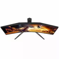 Монитор AOC CU34G4Z, 34" Gaming monitor, Fast VA panel, Curved 1500R, Anti-Glare, 21:9, UWQHD 3440x1440, 450cd/m2, 2500:1, 240Hz, 0.5ms, HDR 400, Adaptive Sync, PiP + PbP, Flicker Free, Low Blue Light, 2x HDMI, DP, 2x USB, Audio out, HAS, Swivel, Tilt, VESA 100, Black