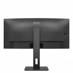 Монитор AOC CU34P3CV, 34" VA Panel WLED, Curved 1500R, 3440x1440, 21:9, 100Hz, 300 cd/m2, 3000:1, 50M:1, AntiGlare, 3H, 3-sided frameless, HDMI, DisplayPort, USB-C, 4x USB, LAN, Speakers, Flicker-free, Low blue light, PIP, PBP, Tilt, Swivel, HAS, Pivot, VESA 100, Black