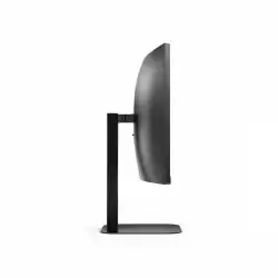 Монитор AOC CU34V5C/BK 34 inch VA Panel WLED, Curved 1500R, 3440x1440, 21:9, 100Hz, 4ms, 300 cd/m2, 3000:1, 20M:1, Anti Glare, 3H, 3-sided frameless, HDMI, DisplayPort, USB-C, 4x USB 3.2, Speakers, Flicker-free, Low blue light, Multiview: PIP, PBP, Tilt, Swivel, HAS, VESA 100, Black