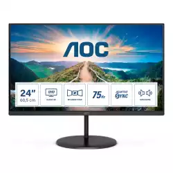 Монитор AOC Q24V4EA 23.8 inch IPS Panel, WLED, 2560x1440, 4ms, 250cd/m2, 1000:1, HDMI, DisplayPort, speakers