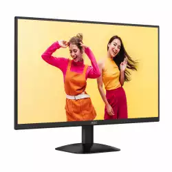 Монитор AOC Q27B35E, 27", IPS panel, AG, 16:9, QHD 2560x1440, 300cd/m2, 1500:1, 75Hz, 1ms, Flicker Free, Low Blue Light, Adaptive Sync, HDMI, DisplayPort, HDR 10, Tilt, VESA 100, Energy class C, Black
