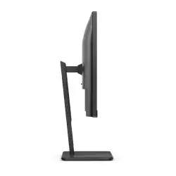 Монитор AOC Q27E3UMF, 27", WLED VA Panel, 2560x1440, 16:9, 4ms, 300 cd/m2, 4000:1, 20M:1, Anti Glare, 3H, 3-sided frameless, Flicker-free, Low blue light, AdaptiveSync, HDMI, DisplayPort, 2x USB 3.2, Speakers, HAS, Swivel, Tilt, Pivot, VESA 100, Black