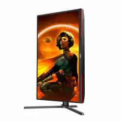 Монитор AOC Q27G3XMN/BK, 27" Gaming monitor, VA WLED panel, 16:9, AntiGlare, 2K UHD 2560x1440, 700cd/m2, 4000:1, 80M:1, 180Hz, 1ms, HDR1000, Adaptive Sync, Flicker-Free, Low Input Lag, HDMI, DP, Audio out, HAS, Swivel, Tilt, Pivot, VESA 100, Black