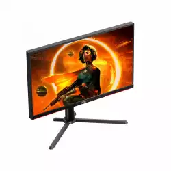 Монитор AOC Q27G3XMN/BK, 27" Gaming monitor, VA WLED panel, 16:9, AntiGlare, 2K UHD 2560x1440, 700cd/m2, 4000:1, 80M:1, 180Hz, 1ms, HDR1000, Adaptive Sync, Flicker-Free, Low Input Lag, HDMI, DP, Audio out, HAS, Swivel, Tilt, Pivot, VESA 100, Black