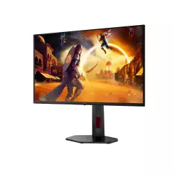 Монитор AOC Q27G4SDR, 26.5 inch Gaming monitor, QD - OLED, AR, QHD 2560x1440, 360Hz, 0.03ms, 1000cd/m2, 1.5M:1, HDR400, G-SYNC Compatible, Low Input Lag, 2x HDMI, DP, 2x USB, HAS, Swivel, Tilt, Pivot, VESA, Black