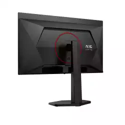 Монитор AOC Q27G4SDR, 26.5 inch Gaming monitor, QD - OLED, AR, QHD 2560x1440, 360Hz, 0.03ms, 1000cd/m2, 1.5M:1, HDR400, G-SYNC Compatible, Low Input Lag, 2x HDMI, DP, 2x USB, HAS, Swivel, Tilt, Pivot, VESA, Black
