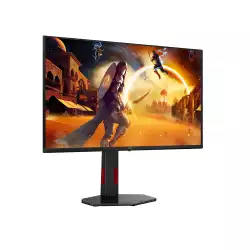 Монитор AOC Q27G4SDR, 26.5 inch Gaming monitor, QD - OLED, AR, QHD 2560x1440, 360Hz, 0.03ms, 1000cd/m2, 1.5M:1, HDR400, G-SYNC Compatible, Low Input Lag, 2x HDMI, DP, 2x USB, HAS, Swivel, Tilt, Pivot, VESA, Black