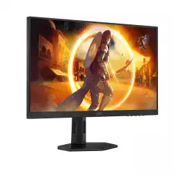 Монитор AOC Q27G4XF, 27" Gaming monitor, IPS panel, AG, 16:9, QHD 2560 x 1440, 0.5ms, 180Hz, 300cd/m2, 1000:1, HDR 10, Adaptive Sync, Flicker Free, Low Blue Light, G-Menu, HDMI, DisplayPort, Audio Out, HAS, Swivel, Tilt, Pivot, VESA 100, Black