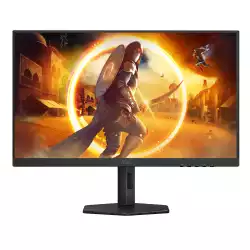 Монитор AOC Q27G4XF, 27" Gaming monitor, IPS panel, AG, 16:9, QHD 2560 x 1440, 0.5ms, 180Hz, 300cd/m2, 1000:1, HDR 10, Adaptive Sync, Flicker Free, Low Blue Light, G-Menu, HDMI, DisplayPort, Audio Out, HAS, Swivel, Tilt, Pivot, VESA 100, Black