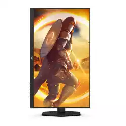 Монитор AOC Q27G4XN, 27", Gaming monitor, VA WLED, 16:9, QHD 2560x1440, 0.5ms, 180Hz, 300cd/m2, 5000:1, HDR10, FreeSync Premium, Flicker Free, Low Blue Light, G-Menu, 2x HDMI, DisplayPort, Audio Out, HAS, Swivel, Tilt, VESA 100, Black