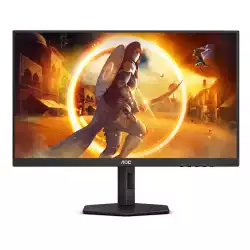 Монитор AOC Q27G4XN, 27", Gaming monitor, VA WLED, 16:9, QHD 2560x1440, 0.5ms, 180Hz, 300cd/m2, 5000:1, HDR10, FreeSync Premium, Flicker Free, Low Blue Light, G-Menu, 2x HDMI, DisplayPort, Audio Out, HAS, Swivel, Tilt, VESA 100, Black
