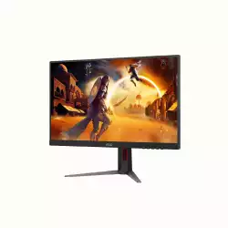Монитор AOC Q27G4ZD, 27 inch Gaming monitor, QD - OLED, QHD 2560x1440, 280Hz, 0.3ms, 450cd/m2, 1000:1, HDR400, G-SYNC Compatible, Low Input Lag, 2x HDMI, DP, Audio out, Speakers, HAS, Swivel, Tilt, Pivot, VESA, Black