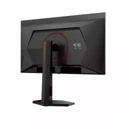 Монитор AOC Q27G4ZDR, 26.5 inch Gaming monitor, QD - OLED, QHD 2560x1440, 240Hz, 0.03ms, 400cd/m2, 1.5M:1, HDR 10, G-SYNC Compatible, PiP+PbP, 2x HDMI, DP, 2x USB, HAS, Swivel, Tilt, Pivot, VESA 100, Black