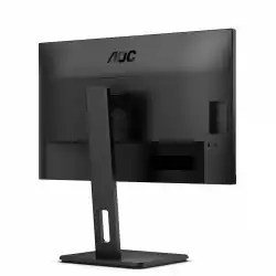 Монитор AOC Q27P3CV, 27" IPS WLED Panel, AntiGlare, 3H, 16:9, 2560x1440, 75Hz, 350cd/m2, 1000:1, 50M:1, 3-sided frameless, 2x HDMI, DisplayPort, DP Out, USB-C, 4x USB 3.2, LAN, Speakers, Flicker-free, Low blue light, Adaptive Sync, Tilt, Swivel, Pivot, HAS, VESA 100, Black