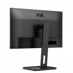 Монитор AOC Q27P3CV, 27" IPS WLED Panel, AntiGlare, 3H, 16:9, 2560x1440, 75Hz, 350cd/m2, 1000:1, 50M:1, 3-sided frameless, 2x HDMI, DisplayPort, DP Out, USB-C, 4x USB 3.2, LAN, Speakers, Flicker-free, Low blue light, Adaptive Sync, Tilt, Swivel, Pivot, HAS, VESA 100, Black