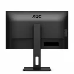 Монитор AOC Q27P3CV, 27" IPS WLED Panel, AntiGlare, 3H, 16:9, 2560x1440, 75Hz, 350cd/m2, 1000:1, 50M:1, 3-sided frameless, 2x HDMI, DisplayPort, DP Out, USB-C, 4x USB 3.2, LAN, Speakers, Flicker-free, Low blue light, Adaptive Sync, Tilt, Swivel, Pivot, HAS, VESA 100, Black