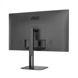 Монитор AOC Q27V5N/BK, 27", WLED VA Panel, 2560x1440, 75Hz, 16:9, 4ms, 4000:1, 20M:1, 300 cd/m2, AntiGlare, 3H, 3-sided frameless, FreeSync, Flicker-free, Low blue light, 2x HDMI, 2x DisplayPort, Speakers, HAS, Swivel, Tilt, Pivot, VESA 100, Black