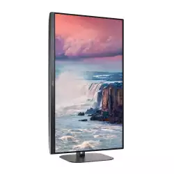Монитор AOC Q27V5N/BK, 27", WLED VA Panel, 2560x1440, 75Hz, 16:9, 4ms, 4000:1, 20M:1, 300 cd/m2, AntiGlare, 3H, 3-sided frameless, FreeSync, Flicker-free, Low blue light, 2x HDMI, 2x DisplayPort, Speakers, HAS, Swivel, Tilt, Pivot, VESA 100, Black