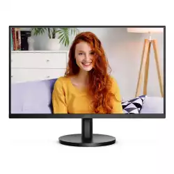 Монитор AOC U27B3A, 27", IPS WLED panel, Anti-Glare, UHD 3840x2160, 16:9, 60Hz, 4ms, 350 cd/m2, 1000:1, 20M:1, HDR10, Flicker Free, Low Blue Light, Adaptive Sync, 2x HDMI, DisplayPort, Audio Out, Speakers, Tilt, VESA 100, Black