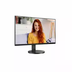 Монитор AOC U27B3AF, 27", IPS WLED panel, Anti-Glare, UHD 3840x2160, 16:9, 60Hz, 4ms, 350 cd/m2, 1000:1, 20M:1, HDR10, Flicker Free, Low Blue Light, Adaptive Sync, 2x HDMI, DisplayPort, Speakers, HAS, Tilt, VESA 100, Black