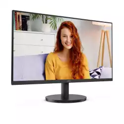 Монитор AOC U27B3M, 27", VA WLED panel, Anti-Glare, UHD 3840x2160, 16:9, 60Hz, 4ms, 300 cd/m2, 3500:1, 20M:1, HDR10, Flicker Free, Low Blue Light, Adaptive Sync, 2x HDMI, DisplayPort, Audio Out, Speakers, Tilt, VESA 100, Black
