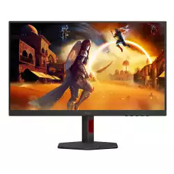 Монитор AOC U27G4R, 27", Gaming monitor, Fast IPS panel, 16:9, AG, UHD / FHD Dual Frame Monitor, 400cd/m2, 1000:1, UHD 0.5ms / FHD 0.3ms, UHD160Hz / FHD 320Hz, HDR 400, Adaptive Sync, PiP + PbP, Flicker Free, 2x HDMI, DP, 4x USB, Audio out, HAS, Swivel, Tilt, Pivot, VESA 100, Black                          