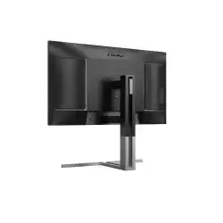 Монитор AOC U27U3CV, 27" Nano IPS panel, AG, 16:9, UHD 3840x2160, 350cd/m2, 1300:1, 4ms, 60Hz, Adaptive Sync, PiP, PbP, Flicker Free, KVM, DCI-P3, sRGB, 2x HDMI, DP, 3x USB-C, 4x USB, LAN, Speakers, HAS, Swivel, Tilt, Pivot, VESA 100, Black