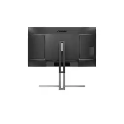 Монитор AOC U27U3CV, 27" Nano IPS panel, AG, 16:9, UHD 3840x2160, 350cd/m2, 1300:1, 4ms, 60Hz, Adaptive Sync, PiP, PbP, Flicker Free, KVM, DCI-P3, sRGB, 2x HDMI, DP, 3x USB-C, 4x USB, LAN, Speakers, HAS, Swivel, Tilt, Pivot, VESA 100, Black