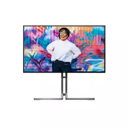Монитор AOC U27U3CV, 27" Nano IPS panel, AG, 16:9, UHD 3840x2160, 350cd/m2, 1300:1, 4ms, 60Hz, Adaptive Sync, PiP, PbP, Flicker Free, KVM, DCI-P3, sRGB, 2x HDMI, DP, 3x USB-C, 4x USB, LAN, Speakers, HAS, Swivel, Tilt, Pivot, VESA 100, Black