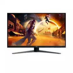 Монитор AOC U32G4U, 31.5 inch Dual Frame Mode, Fast IPS panel, AG, FHD / UHD, 160 / 320Hz, 0.5ms, 450cd/m2, 1000:1, HDR400, G-SYNC Compatible, PiP, PbP, 2x HDMI, DP, 4x USB, Audio out, HAS, Swivel, Tilt, Pivot, VESA, Black