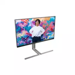 Монитор AOC U32U3CV, 31.5" Nano IPS panel, AG, 16:9, UHD 3840x2160, 400cd/m2, 1000:1, 4ms, 60Hz, HDR 400, Adaptive Sync, PiP, PbP, Flicker Free, KVM, DCI-P3, sRGB, 2x HDMI, DP, 3x USB-C, 4x USB, LAN, Audio Out, Speakers, HAS, Swivel, Tilt, Pivot, VESA 100, Black