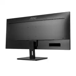 Монитор AOC U34E2M, 34 inch VA panel, AG, WQHD 3440x1440, 21:9, 100Hz, 4ms, 300 cd/m2, 4000:1, 20M:1, HDR 10, PbP, PiP, 2x HDMI, DP, Audio out, Swivel, Tilt, VESA 100, Black