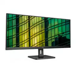 Монитор AOC U34E2M, 34 inch VA panel, AG, WQHD 3440x1440, 21:9, 100Hz, 4ms, 300 cd/m2, 4000:1, 20M:1, HDR 10, PbP, PiP, 2x HDMI, DP, Audio out, Swivel, Tilt, VESA 100, Black
