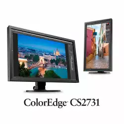 Монитор EIZO CS2731 27 inch, IPS Wide Gamut, Hardware Calibration Monitor, 2560x1440, USB-C, DisplayPort, DVI-I, HDMI, 4xUSB, AdobeRGB >99% , DCI P3 95%, 350 cd/m2, 1000:1, 16-bit LuT, DUE, Черен