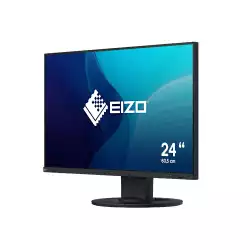 Монитор EIZO EV2400R-BK, 23.8 inch, IPS panel, FHD 1920x1080, 350cd/m2, 1500:1, 100Hz, 5ms, sRGB, 10 bit LuT, Auto EcoView, DisplayPort, HDMI, 4x USB-A, Speakers, HAS, Swivel, Tilt, Pivot, VESA, Energy class B, Black