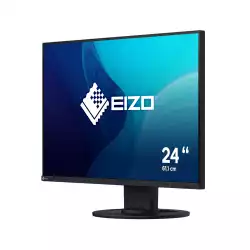Монитор EIZO EV2410R-BK, 24.1" IPS LED panel, 16:10, WUXGA 1920x1200, 350cd/m2, 1300:1, 5ms, sRGB, DICOM tone curve, Auto EcoView, Flicker Free, Speakers, VGA, HDMI, DVI-D, DP, 4x USB, Audio, HAS, Swivel, Tilt, Pivot, VESA 100, Black