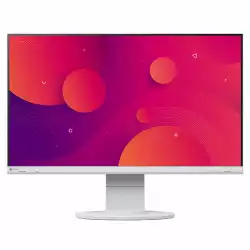 Монитор EIZO EV2460-WT, 23.8", IPS, 16:9, 1920x1080, 250 cd/m2, 1000:1, sRGB, 10 bit LuT, DisplayPort, HDMI, DVI-D, VGA, 4xUSB 3.1, Speakers, Ergonomic Stand, White