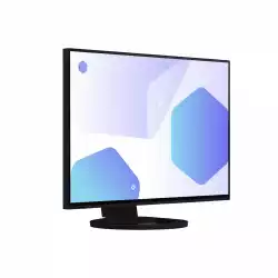 Монитор EIZO EV2485-BK 24.1 inch, IPS LED 1920x1200, 350 cd/m2, 1000:1, 5ms, USB-C Docking, Display Port, HDMI, 4xUSB 3.1, Ergonomic Stand, Auto EcoView, sRGB, Speakers, черен