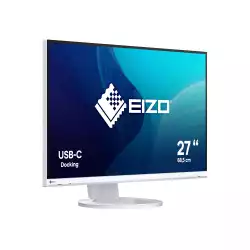 Монитор EIZO EV2720S-WT, 27", IPS LED panel, 16:9, QHD 2560 x 1440, 350cd/m2, 1500:1, 5ms, DICOM tone curve, Auto Eco View, Flicker Free, Speakers, HDMI, DP, USB-C, PD 70W, 4x USB, Audio out, HAS, Swivel, Tilt, Pivot, VESA 100, White