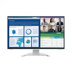 Монитор EIZO EV2740X-WT, 27", IPS LED Panel, 16:9, 3840x2160 (4K UHD), 350cd/m2, 2000:1, 5ms, 60Hz, KVM, USB-C docking, DICOM tone curve, Auto EcoView, Speakers, PbP, 2x HDMI, DP, 2x USB-C, 4x USB, LAN, Audio, HAS, Swivel, Tilt, Pivot, VESA 100, White