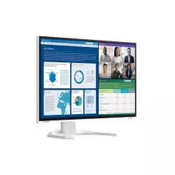 Монитор EIZO EV2740X-WT, 27", IPS LED Panel, 16:9, 3840x2160 (4K UHD), 350cd/m2, 2000:1, 5ms, 60Hz, KVM, USB-C docking, DICOM tone curve, Auto EcoView, Speakers, PbP, 2x HDMI, DP, 2x USB-C, 4x USB, LAN, Audio, HAS, Swivel, Tilt, Pivot, VESA 100, White