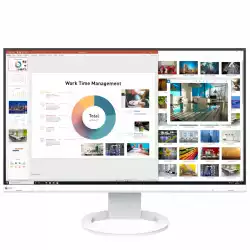 Монитор EIZO EV2760-WT, 27 inch, 16:9, 2560x1440, 350 cd/m2, 178/178°, IPS, Display Port, HDMI, DVI-D, USB hub, Auto EcoView, 10 bit LuT, White cabinet