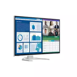 Монитор EIZO EV3240X-WT, 31,5", IPS LED Panel, 16:9, 3840x2160 (4K UHD), 350cd/m2, 2000:1, 5ms, 60Hz, KVM, DICOM tone curve, PbP, Auto EcoView, Speakers, 2x HDMI, DP, 2x USB-C, 4x USB, LAN, HAS, Swivel, Tilt, Pivot, VESA 100, White
