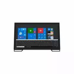 Монитор EIZO FDF2382WT-A-BK, DuraVision, 23", IPS LED panel, 16:9, FHD 1920x1080, sRGB, 260cd/m2, 1000:1, 11ms, 60Hz, PCAP 10-points multi touch, DisplayPort, HDMI, 2x USB, VGA, Speakers, Tilt, VESA 100, Black, 3 years warranty