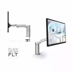 Монитор EIZO FLT FlexScan, 23.8", IPS panel, 16:9, FHD 1920x1080, 250 cd/m2, 1000:1, 5ms GtG, USB-C, USB-C out, PD up to 60W, Auto EcoView, DICOM tone curve, Flicker Free, incl. Mounting arm and clamp, Power supply, VESA 100, EPEAT Gold, Climate +, A energy class, Black                          