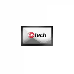 Монитор Faytech 4010078957 FT156TMACAPOB, 15.6", Аluminum frame, Optically bonded, Projected Capacitive 10- point Multi-touch, 16:9, 1920x1080, 800:1, 220cd/m2, 7H, IK07, VGA, HDMI, DP, DVI, Audio in, Speakers, 24/7, IP65 Front/IP40 Back, VESA 100, 4 clamps required, Black