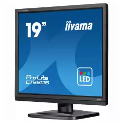Монитор IIYAMA E1980S-B1, 19 inch, TN panel, 1280x1024, 5:4, 250 cd/m2, 1000:1, 3ms, 75Hz, HDMI, DP, Speakers, Tilt, VESA 100, Black
